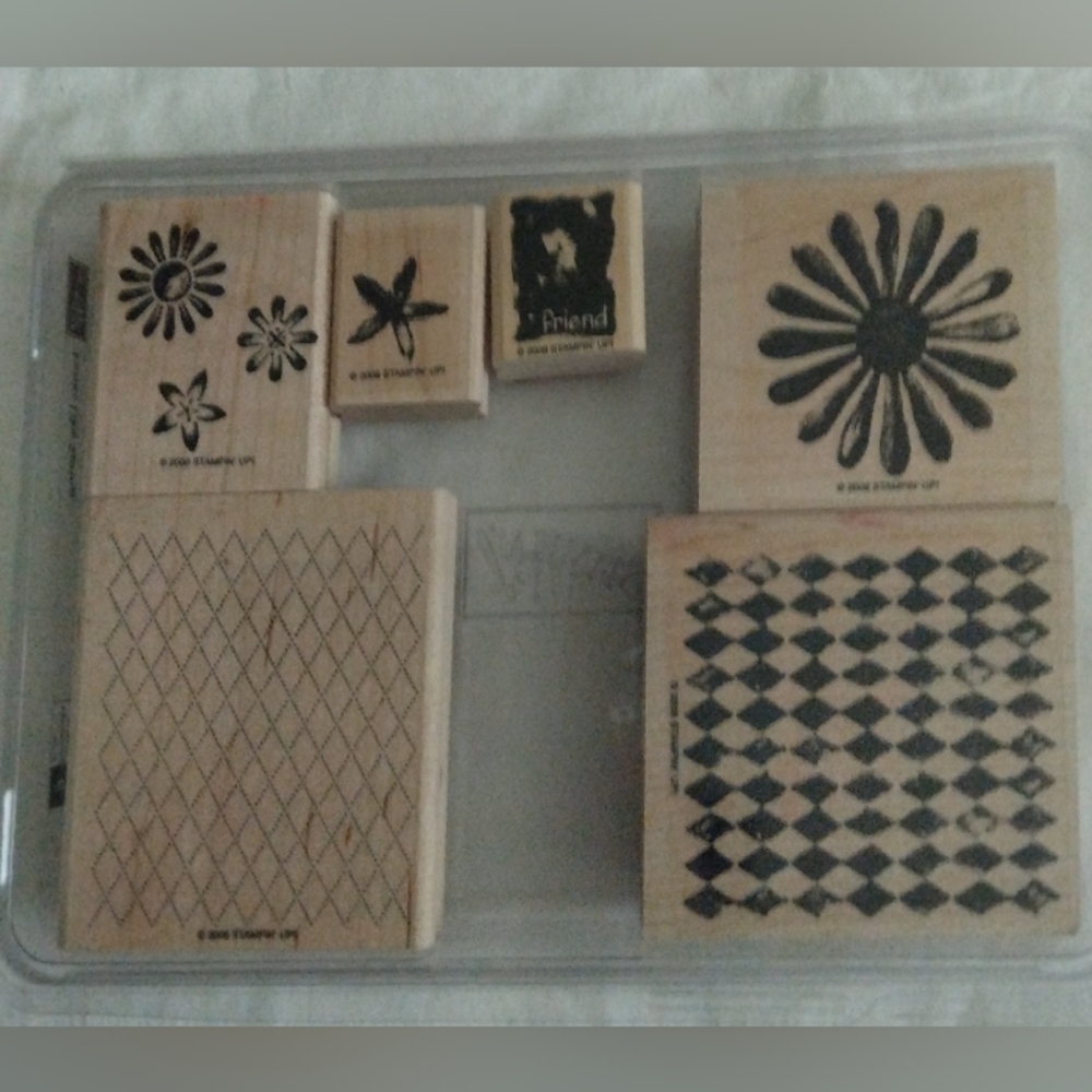 2006 Stampin' Up~Looks like spring~6 pc. set.